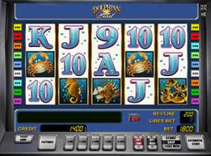 Автомат Dolphin's Pearl на сайте онлайн казино