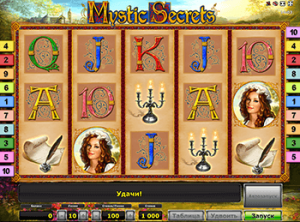 Играть в автоматы Mystic Secrets на деньги в казино