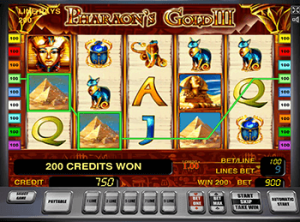 Pharaohs Gold III - играйте в онлайн казино